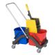 Aquva Nasswischwagen, 2 x 17 l Vermop