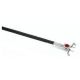 Beco 4-Loch Kunststoffummantelter Stiel Durchmesser 24 mm, 140cm