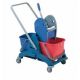 Doppelfahrwagen aus Kunststoff wet car 1, 2x15l, Meiko
