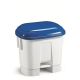 HACCP M�lleimer mit Deckel in blau 30l Floormagic