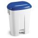 HACCP M�lleimer mit Deckel in blau 60l Floormagic