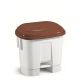 HACCP M�lleimer mit Deckel in braun 30l Floormagic
