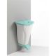 WALL UP Wandm�lleimer mit Pedal 50l in hellblau...