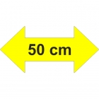 50 cm gelb