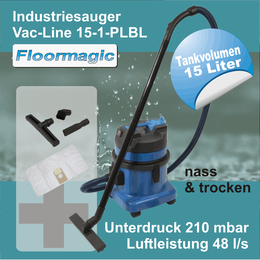 Industriesauger Vac-Line 15-1-PLBL I Floormagic