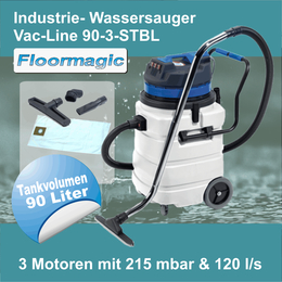 Industrie- Wasserauger Vac-Line 90-3-STBL I Floormagic
