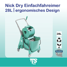28l Nick Dry Einfachfahrwagen I ergonomisches Design I...