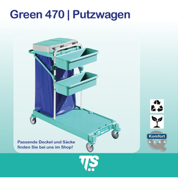 Green 470 I Putzwagen I 0R003470 I TTS