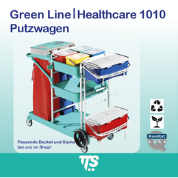 Green Line Healthcare 1010 I Putzwagen I 0R003610 I TTS