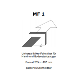 Universal Mikro-Feinstfilter fr Hand- und...