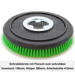 Schrubbbrste - mittel I Poly 0,75 mm I 16 I Floormagic