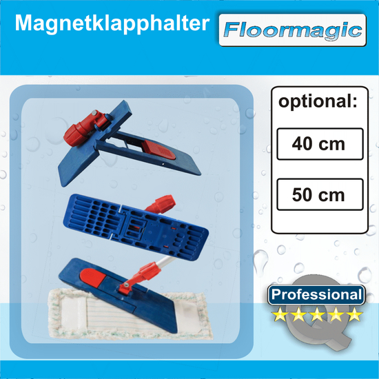 Magnetklapphalter fr die tgliche Unterhaltsreinigung I Floormagic