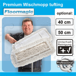 Premium Wischmopp tufting, Floormagi c
