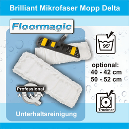 Brillant Mikrofaser Mop Delta I Floormagic