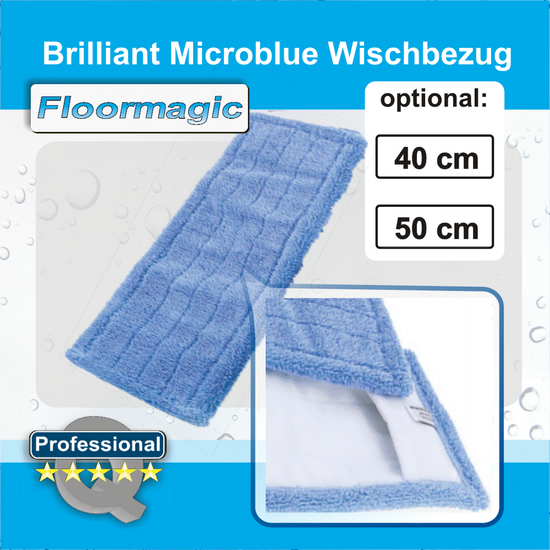Brillant Microblue Wischbezug I Floormagic