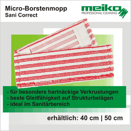 Micro-Borstenmopp Sani Correct I Meiko Textil