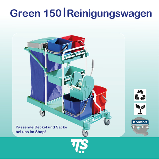 Green 150 I Reinigungswagen I 0B003150 I TTS