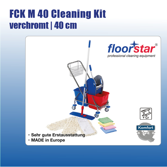 FCK M Cleaning Kit I verchromt I Floorstar