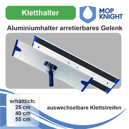 Kletthalter | Aluminium | Mop Knight