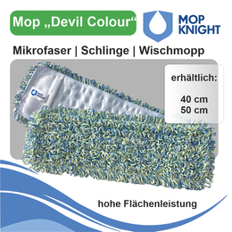 Mop Devil Colour | Mikrofaser Schlinge Wischmopp I Mop...