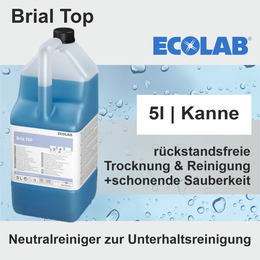 Brial Top Neutralreiniger I 5l Schonreiniger I Ecolab
