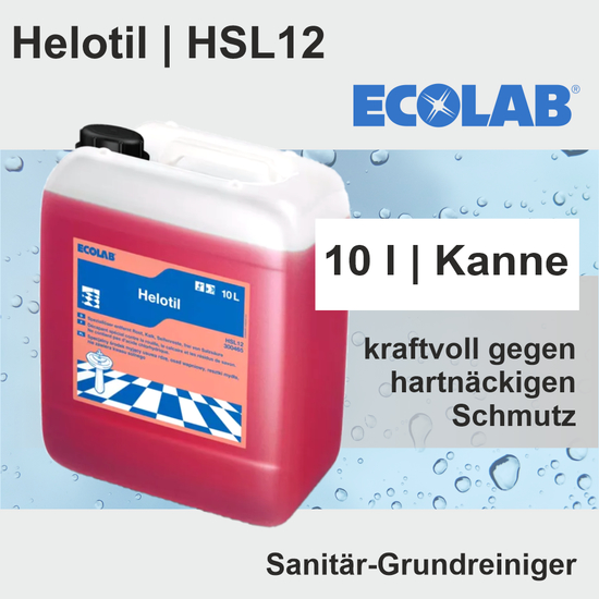Helotil kraftvoller Sanitr-Grundreiniger I 10l I Ecolab