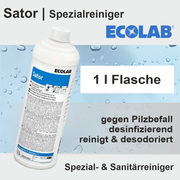 Sator Spezialreiniger Sanitrreiniger I 1l I Ecolab