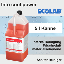 Into cool power Duft Sanitrreiniger I 5l I Ecolab
