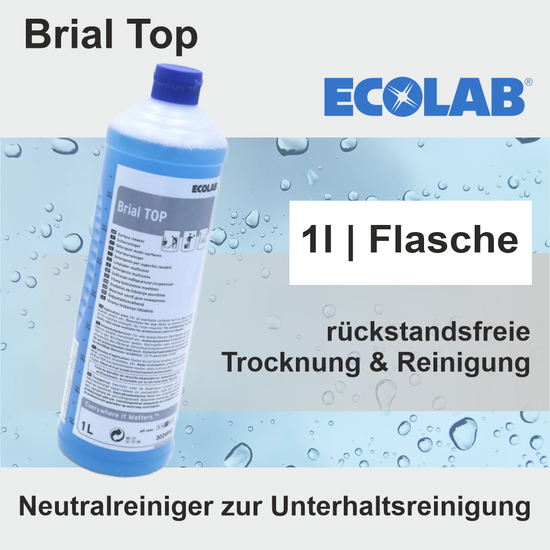 Brial Top Neutralreiniger I 1l I Ecolab