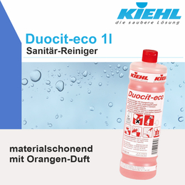 Duocit eco1l Sanitrreiniger mit Orangenfrische I Kiehl