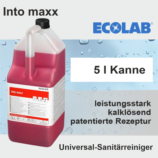 Into Maxx Universal-Sanitrreiniger I 5l I Ecolab