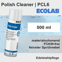 Polish Cleaner I 500ml Edelstahlpflege PCL6 I Ecolab