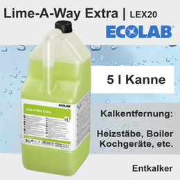 Lime-A-Way Extra I 5l Entkalker LEX20 I Ecolab