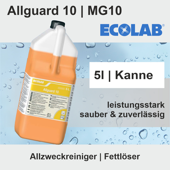 Allguard 10 Allzweckreiniger und Fettlser MG10, 5l I Ecolab