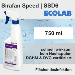 Sirafan Speed 750ml Flchendesinfektion SSD6 I Ecolab