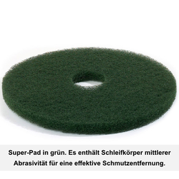 Superpad 152mm 6 in grn I 5 Stck I Floormagic