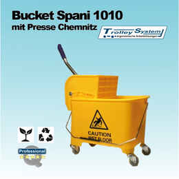 Bucket Spani 1010 mit Presse Chemnitz I Trolley-System