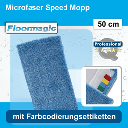 Microfaser Speed Mopp I 50 cm I Floormagic