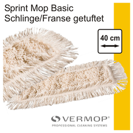 Sprint Mop Basic 40cm Schlinge/Franse getuftet I Vermop