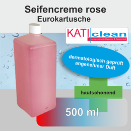 Seifencreme rose 500ml Eurokartusche I Floormagic