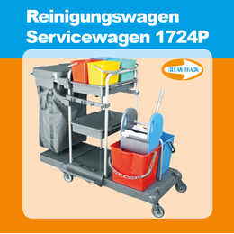 Reinigungswagen Servicewagen 1724P I Clean Track