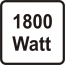 Eigenschaften: 1800 Watt