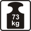 Eigenschaften: Auflagegewicht 73 kg