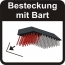 Eigenschaften: Besteckung mit Bart