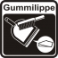 Eigenschaften: Gummilippe-Kehrblech