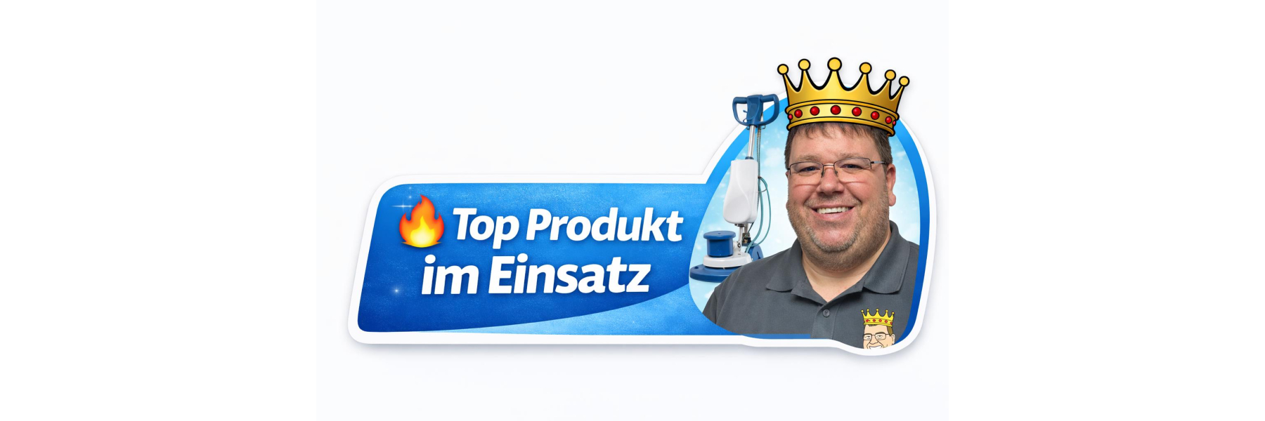 Top Produkt im Einsatz für professionelle Reinigung