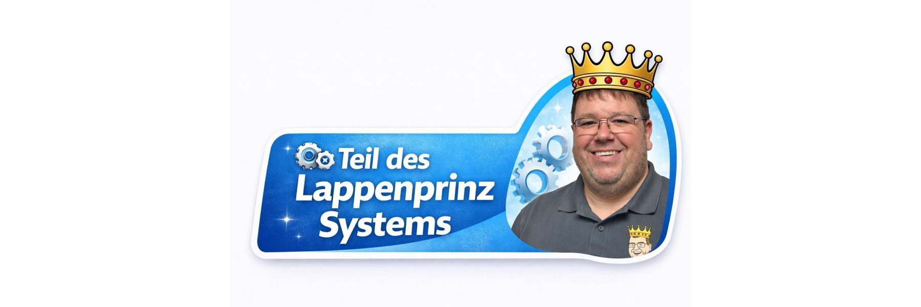 Teil des LappenPrinz Systems für professionelle Reinigungslösungen