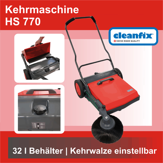Kehrmaschine HS 770 I Cleanfix