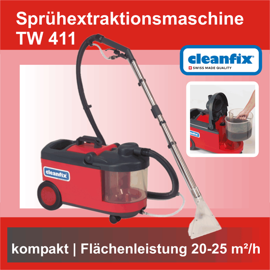 Cleanfix TW 411 Sprühextraktionsgerät