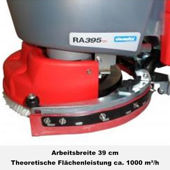 Profi Set RA 395 IBC handliche Scheuersaugmaschine inkl. Treibteller I Cleanfix